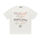 Handwritten Slogan Logo Printed Tee