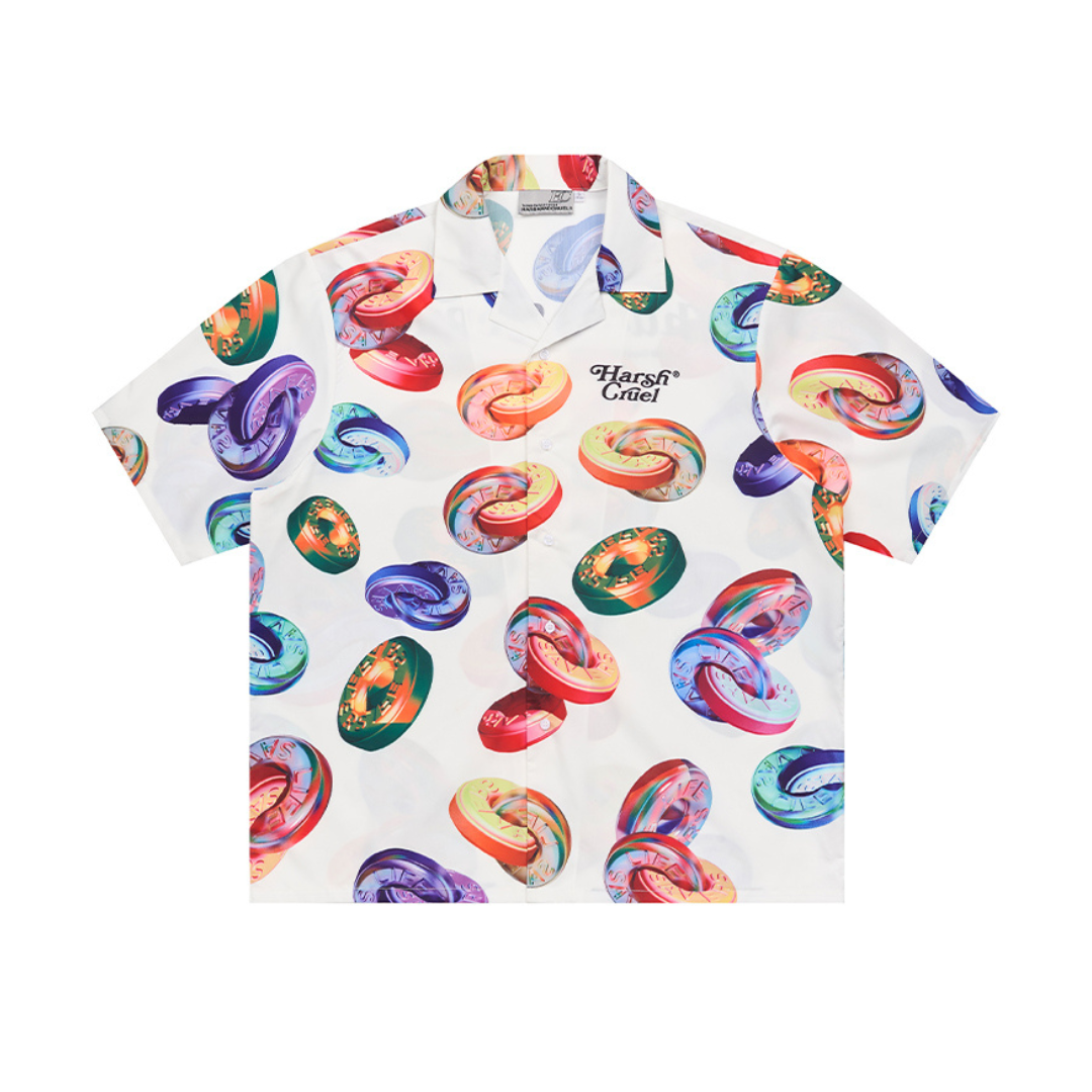 Life Saver Candies Cuban Shirt