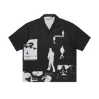 Shadows Printed Cuban Shirt
