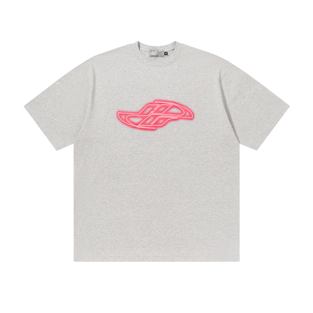 Vaporwave Neon Logo Tee
