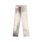 Washed Irregular Loose Denim