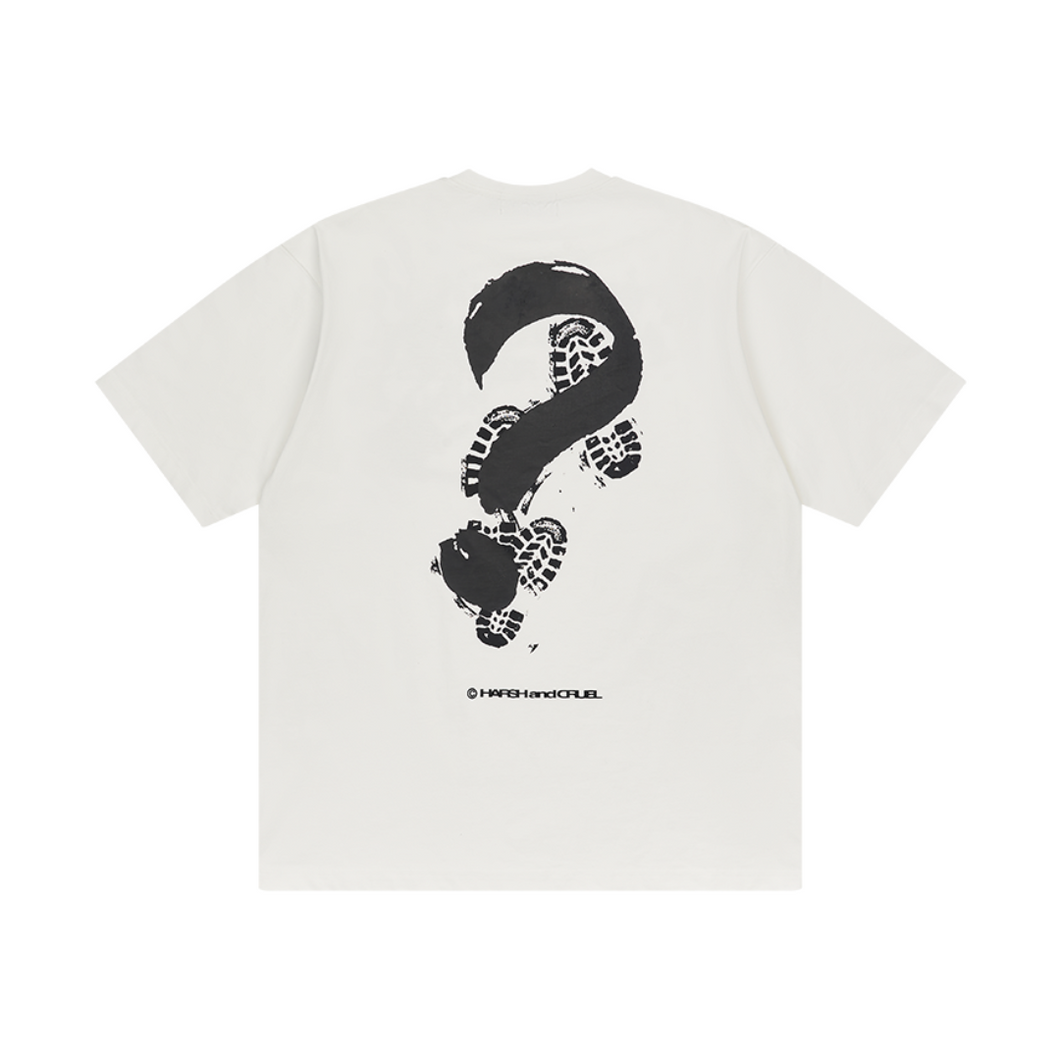 Question Mark Printed Tee