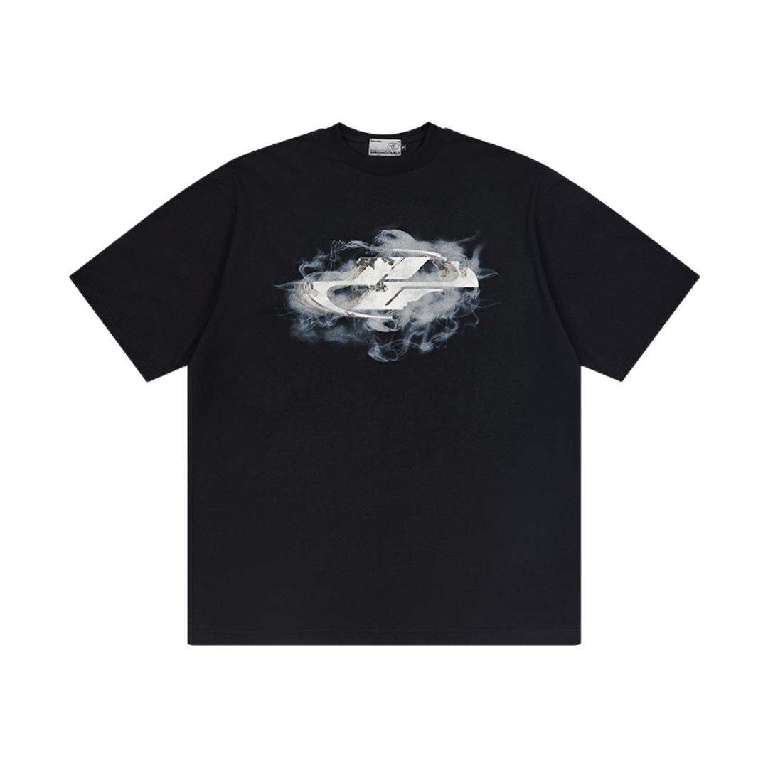 Burned Logo Printed Tee