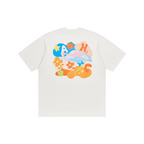 Cartoon Logo Printed Tee