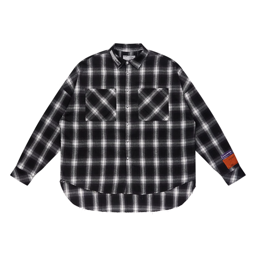 Plaid Flannel L/S Checkered Shirt