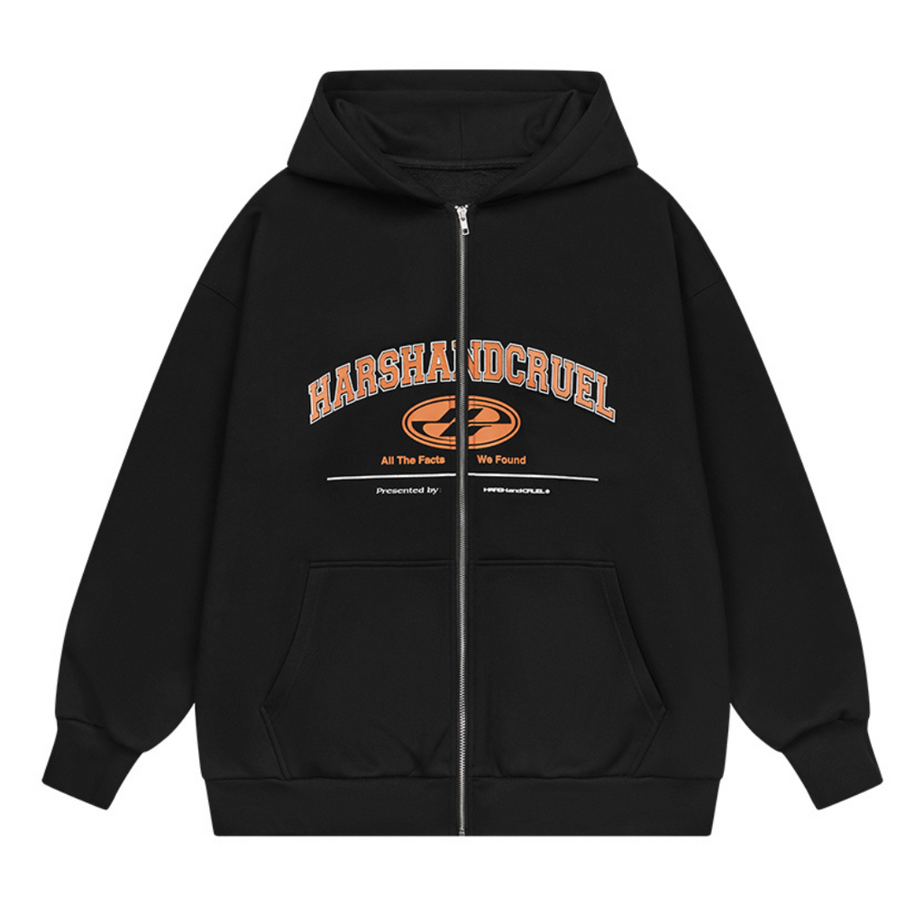 College Logo Zip-Up Hoodie