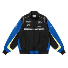 Load image into Gallery viewer, Splicing Contrast Racing Coach Jacket
