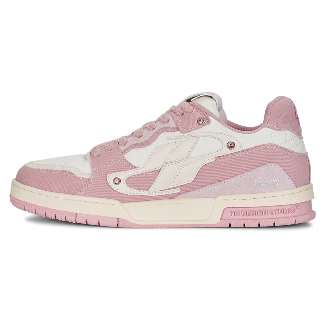 Star Ring Embroidered Logo Pink Shoes – Harsh and Cruel Star Ring Embroidered Logo Pink Shoes – Harsh and Cruel