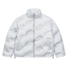 Load image into Gallery viewer, 3D Embossed Logo Stand Up Collar Down Jacket
