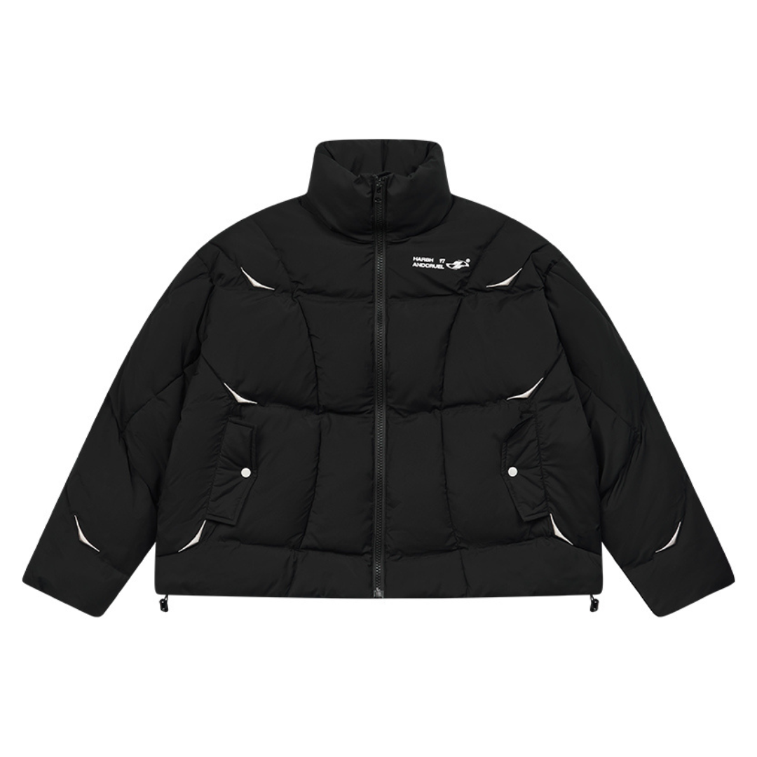 Deconstructed Segments Down Jacket