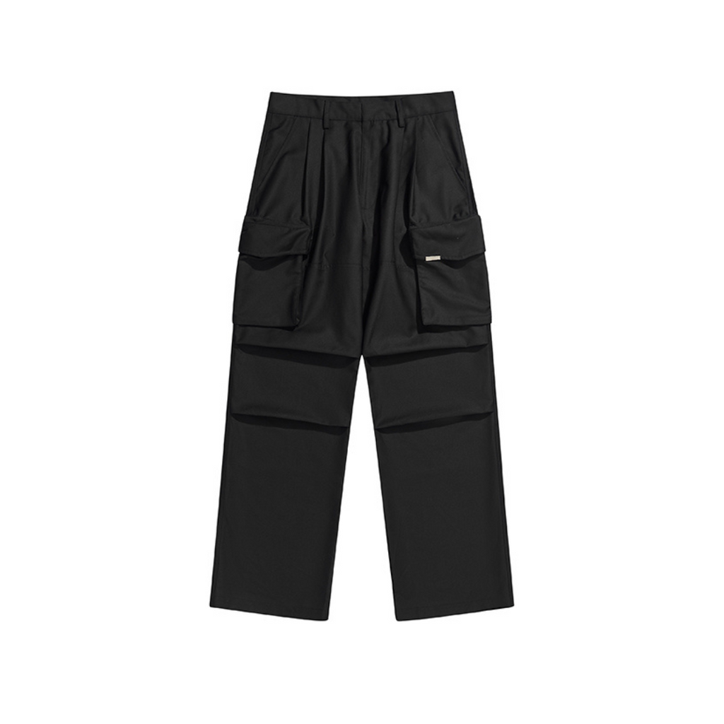 Multi pocket Pleated Trousers