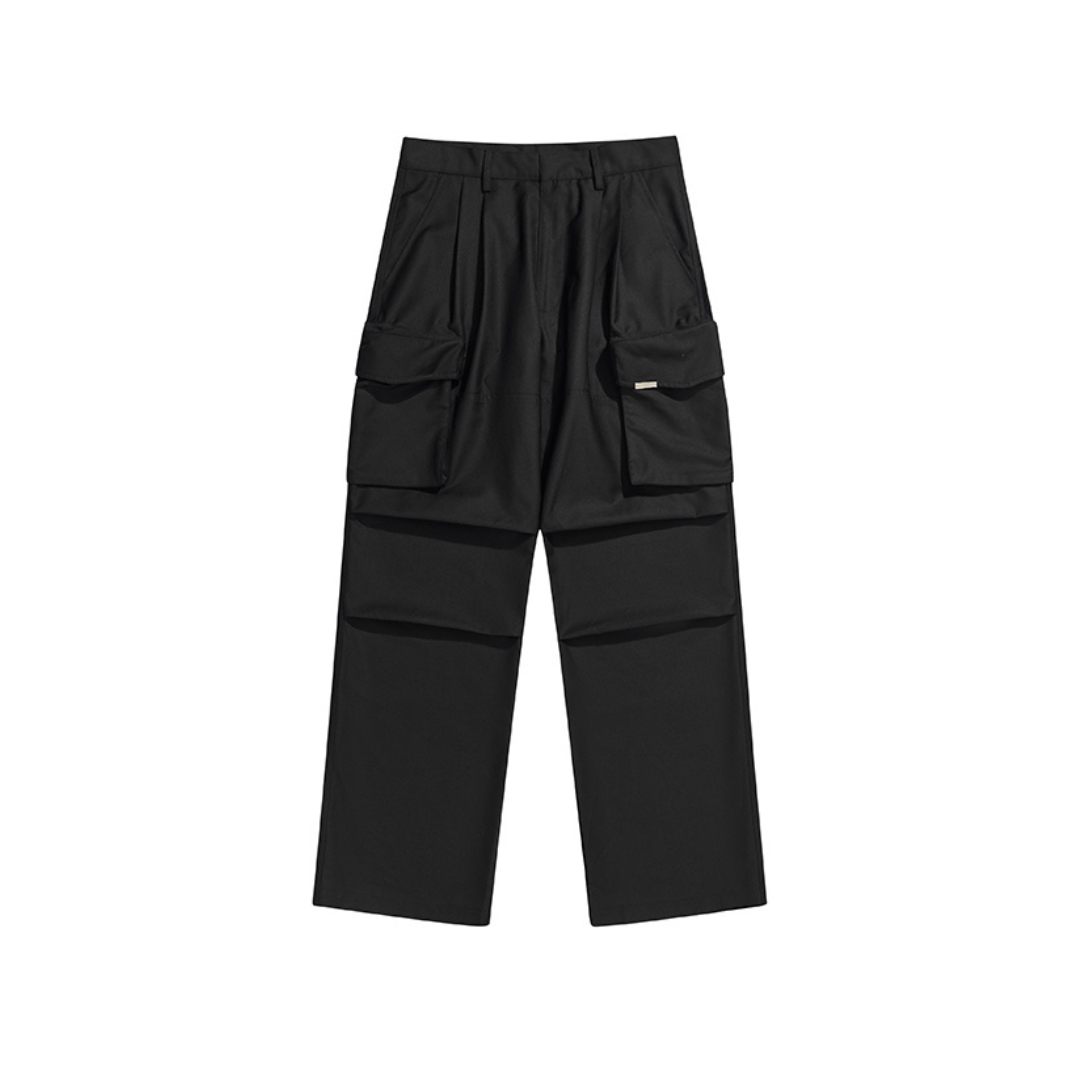 Multi pocket Pleated Trousers