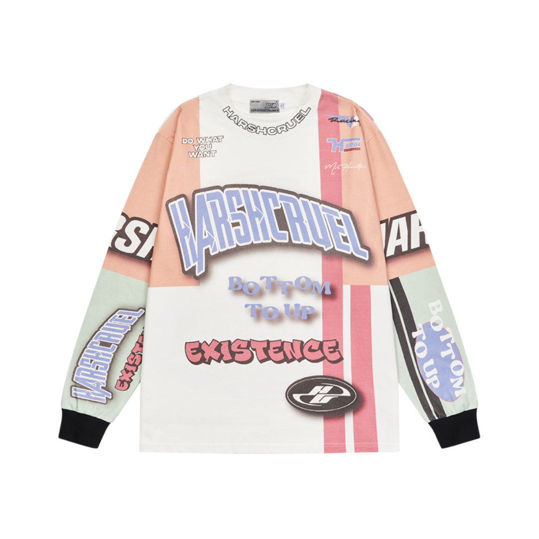 Graffiti Racing Logo L/S Tee