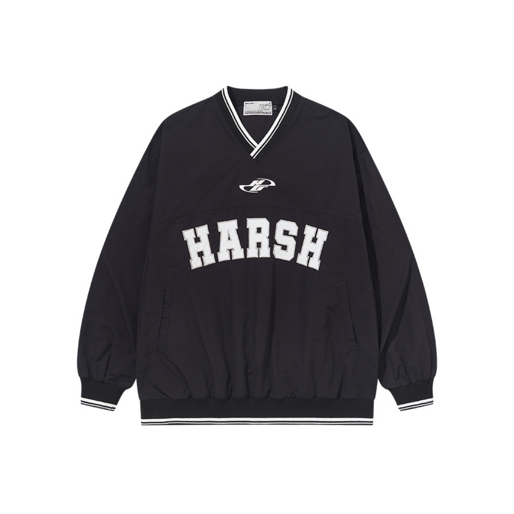 V-Neck Embroidered Baseball Jersey