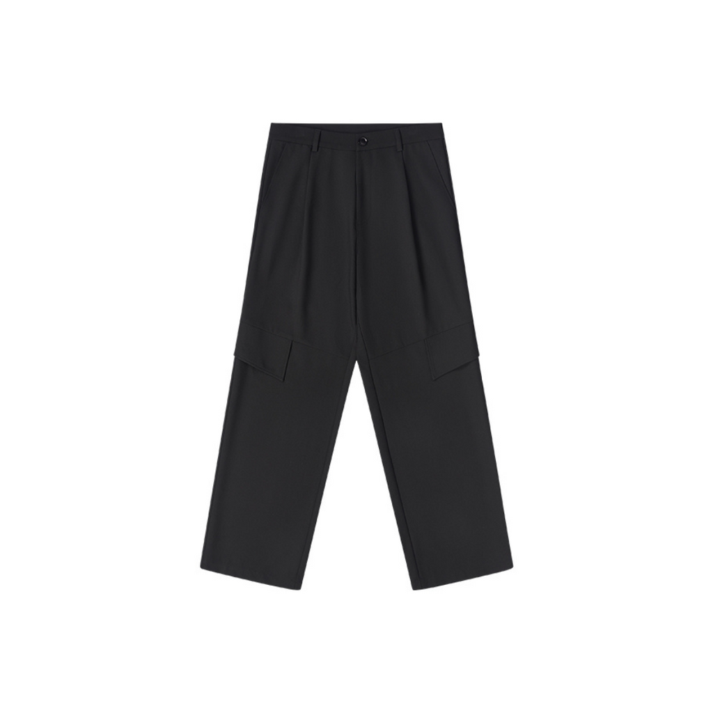 Draped Deconstructed Casual Pants