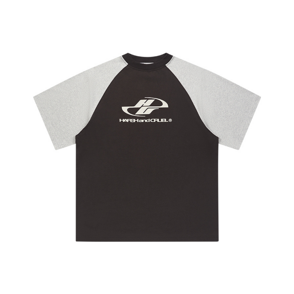 Colorblock Raglan Logo Tee