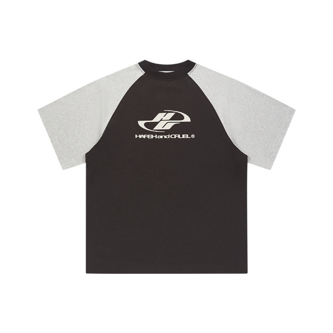 Colorblock Raglan Logo Tee