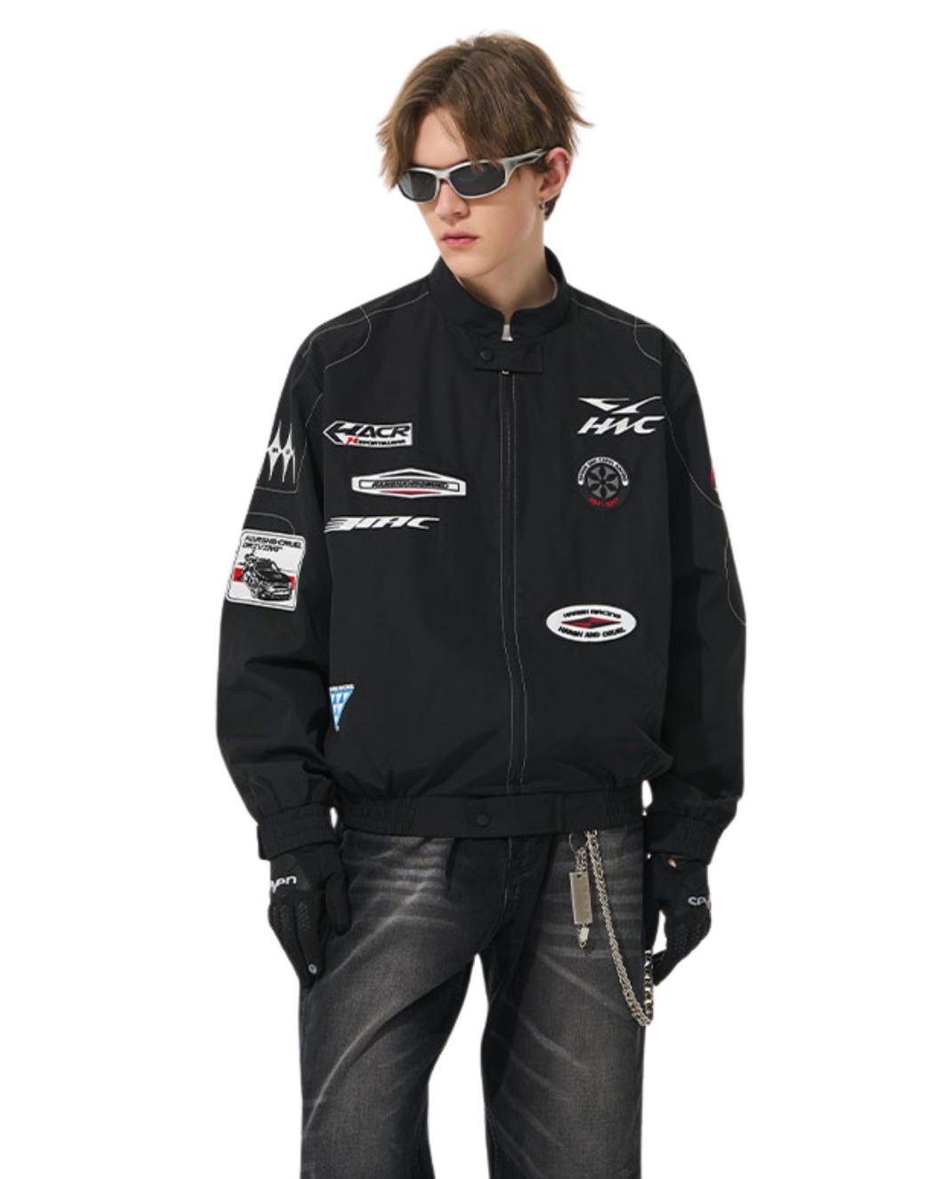 Vintage Patches Racing Jacket