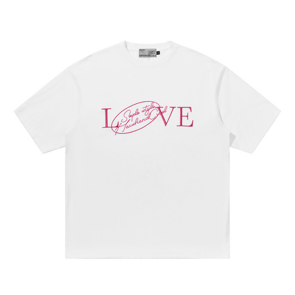 Love Embroidered Tee