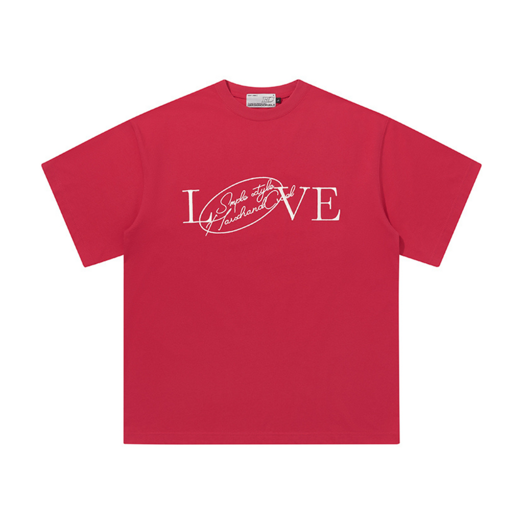 Love Embroidered Tee