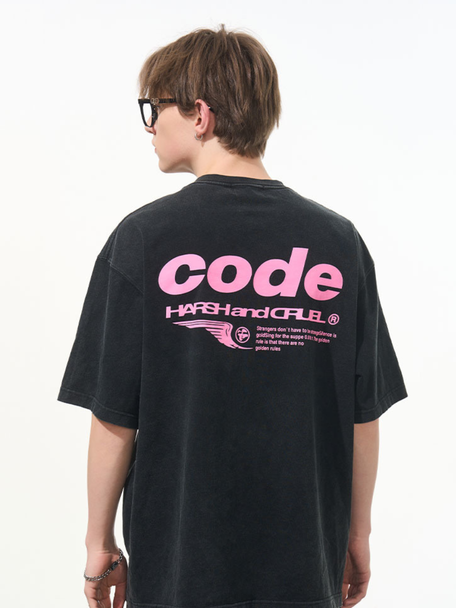 Retro Washed Logo Tee