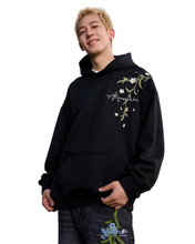 Load image into Gallery viewer, Floral Embroidered Graphic Hoodie
