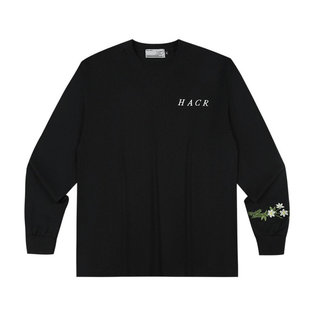 Embroidered Bracelet Long Sleeve Tee