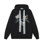 Burnt Lace Butterfly Hoodie