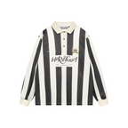 Harsh & Cruel Handwritten Logo Striped Jersey