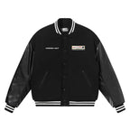 Voice Down Embroidered Varsity Jacket