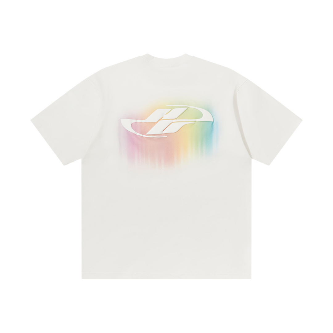 Dripping Rainbow Logo Tee