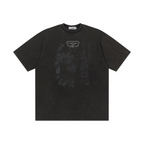 Lost Angel Embroidered Foam Print Tee