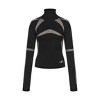 Racing Wool Knit Turtleneck