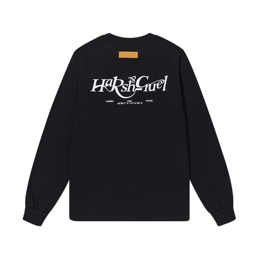 Embroidered Logo Patch L/S Tee