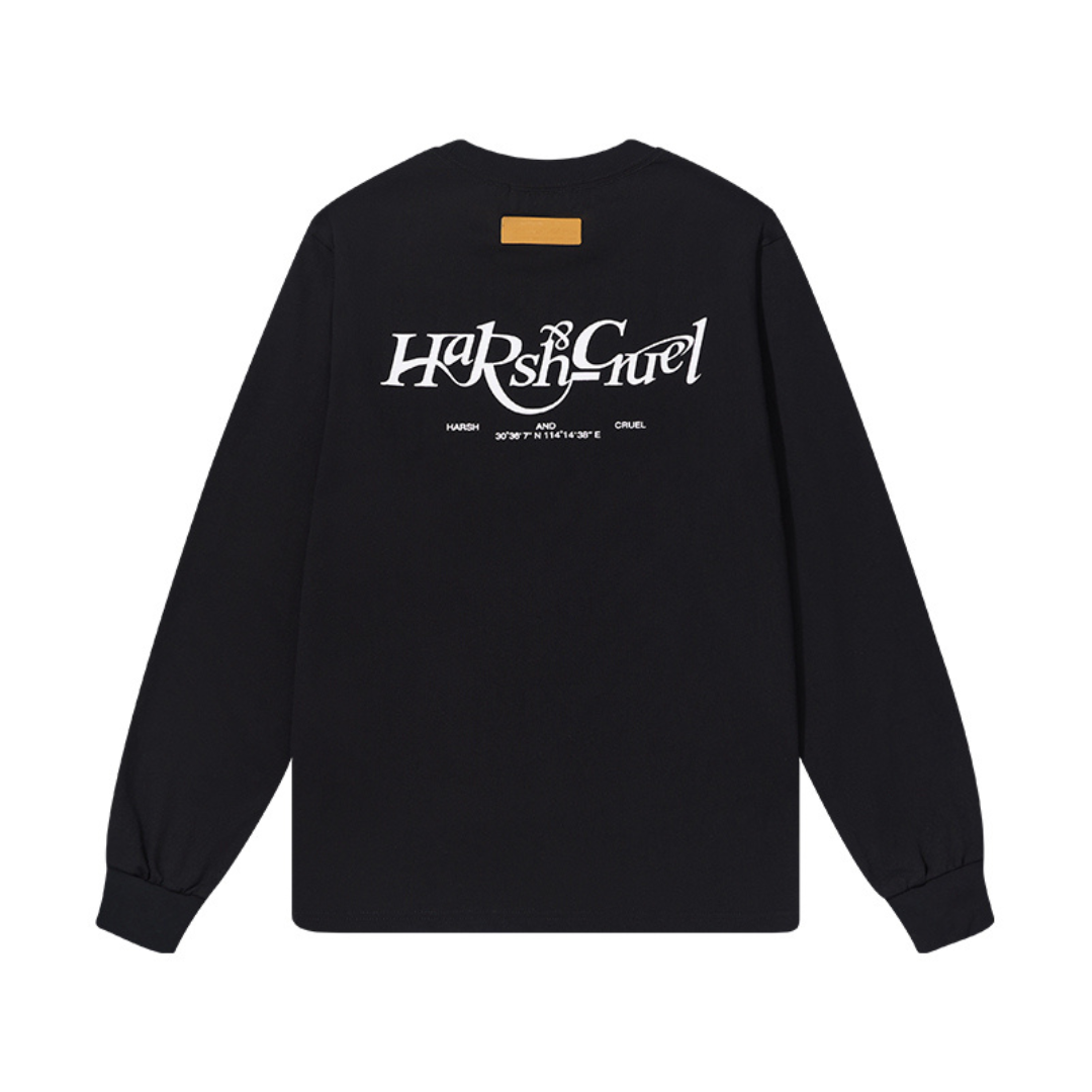 Embroidered Logo Patch L/S Tee