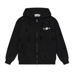 White Noise Destroyed Hoodie