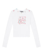 Floral Stamp Slim Fit Tee