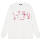 Yarn Logo Embroidered L/S Tee