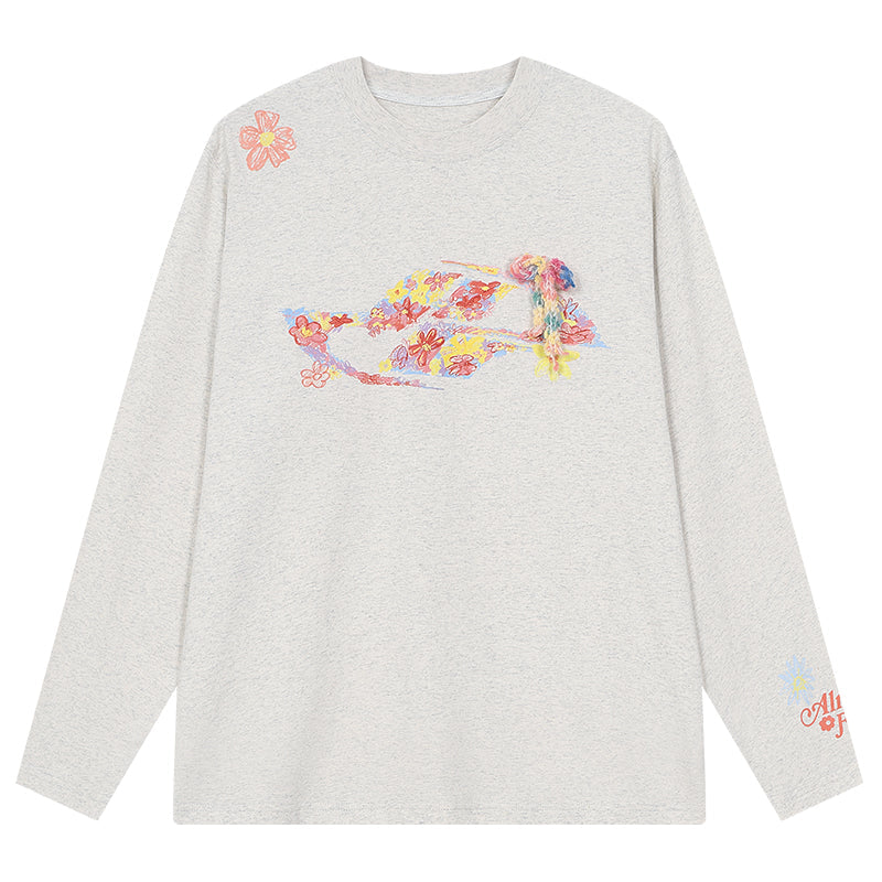 Floral Bow Dynamic Logo Tee