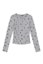 Sketch Dog Henley Tee