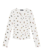 Sketch Dog Henley Tee