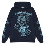 Emo Angel Printed Hoodie