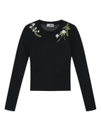 Green Wreath Slim Fit Tee