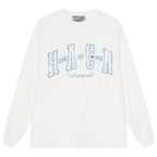 Yarn Logo Embroidered L/S Tee