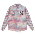 Mosaic Patchwork Plaid Shirt