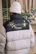 Load image into Gallery viewer, Handwritten Floral Embroidered Puffer Jacket
