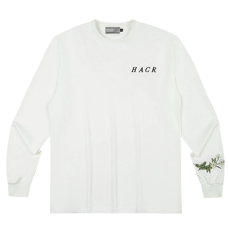 Embroidered Bracelet Long Sleeve Tee