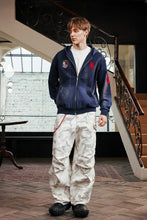 Load image into Gallery viewer, Washed Vintage Zip-Up Hoodie
