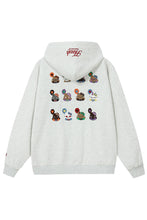 Load image into Gallery viewer, Cat Embroidered Loose Fit Hoodie
