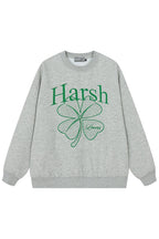 Four-Leaf Clover Pullover Sweatshirt
